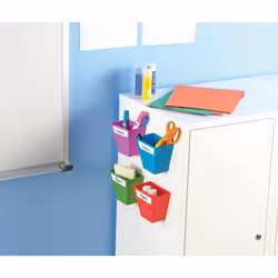 Learning Resources Magnetic Create-a-Space Storage Boxes (Set of 4)