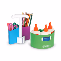 Learning Resources Create-a-Space Mini-Center, Blue, Green, Violet, 15 cm, 150 mm, 150 mm, 180 mm, 1 pc(s)