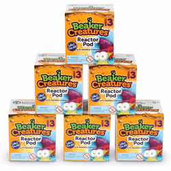 Learning Resources LER3831 Beaker Creatures Series 3 6-Pack Reactor Pods