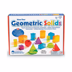 Learning Resources View-Thru Geometric Shapes 4331