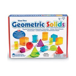 Learning Resources View-Thru Geometric Shapes 4331