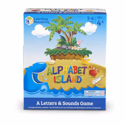 Learning Resources Alphabet Island Letter Recognition Game