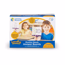 Learning Resources Number Bonds Answer Boards (Set of 5)