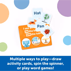 Elephant in the Room Positional Word Activity Set, Ages 4+, Educational Games, Games for Kids 4-8, Board Games for Kids 4-6
