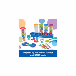 Learning Resources Silly Science Fine Motor Sorting Set, STEM Toys for Kids, Educational Toy, Preschool Fine Motor Skills, 55 Pieces, Age 3+