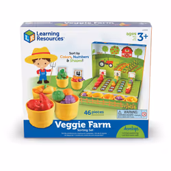 Learning Resources Veggie Farm Sorting Set