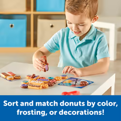 Learning Resources Grab That Donut!  39 Pieces  Ages 3+ Fine Motor Game  Toddler Learning Toys Toddler Toys  Educational Games for Kids  Preschool Gam