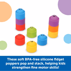Learning Resources Emotion Fidget Poppers Classroom Set - Social Emotional Classroom Learning Activities for Kids Ages 3+  Montessori Calming Toys  Bi