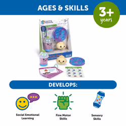 Learning Resources Bubble Tea Break! Sensory Fidget Activity Set  Sensory Toys for Toddlers  Social Emotional Learning  SEL Skills  Calming Toys  Ages