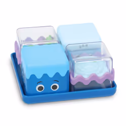 Cool Down Cubes Sensory Fidget Set of 4, Ages 3+, Fidgets for Kids, Sensory Toys for Kids, Fidgets for Classrooms, 4 Ways to  ...