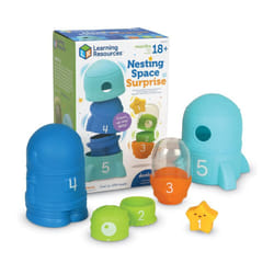Nesting Space Surprise, Ages 18 Months+, Preschool Learning Activities, Toddler Learning Toys, Montessori Toys, Nesting Toys