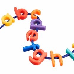 Learning Resources Lowercase Lacing Alphabet