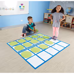 Learning Resources Ten-Frame Floor Mat Activity Set