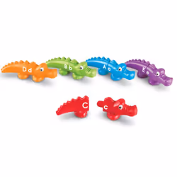 Learning Resources Snap-n-Learn Alphabet Alligators, 1.5 yr(s), Multicolour