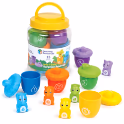 Learning Resources Snap-n-Learn Surprise Squirrels, 1.5 yr(s), Multicolour
