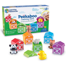 Learning Resources LER6805 Peekaboo Learning Farm