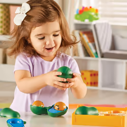 Learning Resources LER6806 Lot Avocados, Fine Motor, Early Matching Skills, Social Emotional Learning, Ages 18 mos+