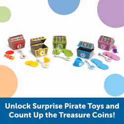 Learning Resources Sorting Surprise Pirate Treasure