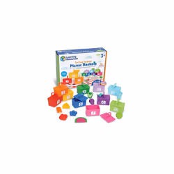 Learning Resources Sorting Surprise Picnic Baskets  Toddler Sorting & Matching Skills Toy  Fine Motor Skills  Preschool Educa ...