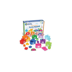 Learning Resources Sorting Surprise Picnic Baskets  Toddler Sorting & Matching Skills Toy  Fine Motor Skills  Preschool Educational Toys  32 Pieces  A