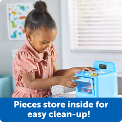 Learning Resources Sorting Sweets Mini Oven - Pretend Play Food  Play Kitchen  Sorting Toy for Kids  Easy-Bake Oven  Gifts for Kids Ages 3+