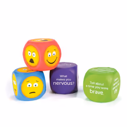 Learning Resources Soft Foam Emoji Cubes, 3 yr(s), Foam, Assorted colours