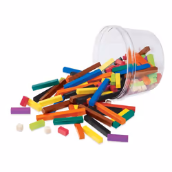 Learning Resources Cuisenaire Rods Small Group Set (Set of 155)