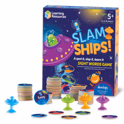 Learning Resources Slam Ships Sight Words Game - Ages 5+ Educational and Fun Games for Kids Board Games for Kids Kindergart ...