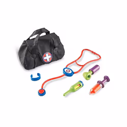 Learning Resources New Sprouts Cure It! Doctor Kit for Kids, Pretend Play Doctor Set, 6 Pieces, Ages 2+