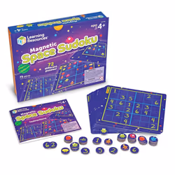 Learning Resources Magnetic Space Sudoku, 4 yr(s), Multicolour