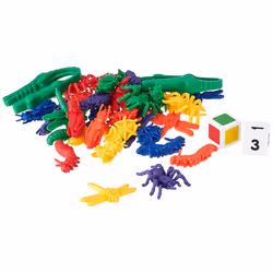 Learning Resources Take 10! Color Bug Catchers  Fine Motor Skills  for 2-4 Players  Ages 3+