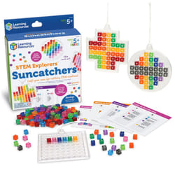 Learning Resources STEM Explorers Suncatchers Art Kit - STEM Toys for Kids Ages 5+  STEM Toys  Science for Kids  Building Toys  STEM Projects