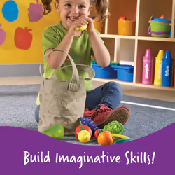 Learning Resources New Sprouts Fruit & Veggies Tote