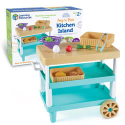 Learning Resources New Sprouts Prep n' Store Kitchen Island