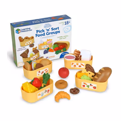 Learning Resources New Sprouts Pick 'n' Sort Food Groups, 1.5 yr(s), Multicolour