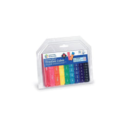 Learning Resources Fraction Tower Fraction Cubes 51 Pieces