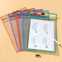 Learning Resources Wipe Clean Pockets