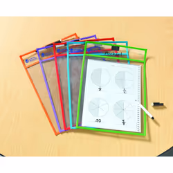 Learning Resources Wipe Clean Pockets