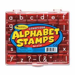 Learning Resources Lowercase Alphabet Stamps