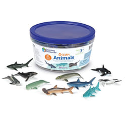 Learning Resources Ocean Animals Counters, Set of 50