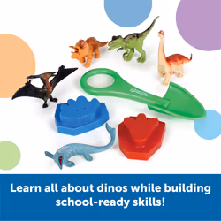 Learning Resources Skill Builders! Dinosaur Activity Set  Preschool Learning Activities  Preschool Science  Preschool Activity Book Dinosaur Toys  Din