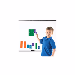 Double-Sided Magnetic Fraction Squares