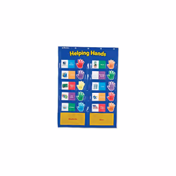 Learning Resources Helping Hands Pocket Chart Classroom Organization