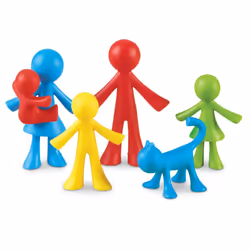 Learning Resources All About Me Family Counters Bag of 24