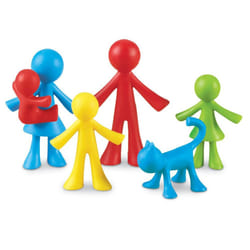 Learning Resources All About Me Family Counters Bag of 24