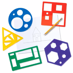 Learning Resources Primary Shapes Template Set