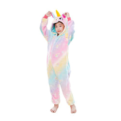 HQFURS Kids Unisex Unicorn Costume Animal Onesie Pajamas Halloween Christmas Gifts 8t