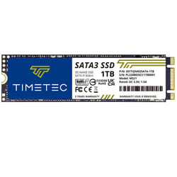 Timetec 1TB SSD 3D NAND QLC SATA III 6Gb/s M.2 2280 NGFF Read Speed Up to 550MB/s SLC Cache Performance Boost Internal Solid State Drive for PC Comput