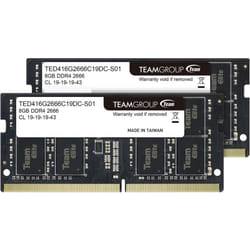 NBM 2*8gTEAM TED416g2666c19Dc-S01