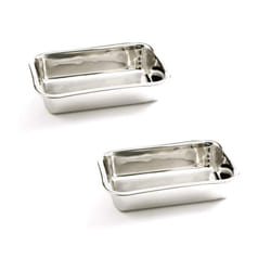 Norpro Stainless Steel Bread Loaf Meatloaf Dessert Pan With A Mirror Finish | Model 3849 2-Pack